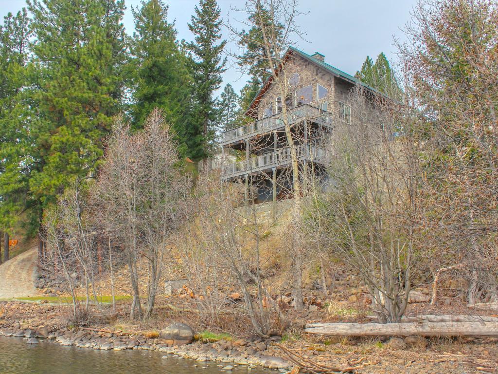 Beautiful Lake Coeur D'Alene Cabin On The Bay Hotell Mica Exteriör bild