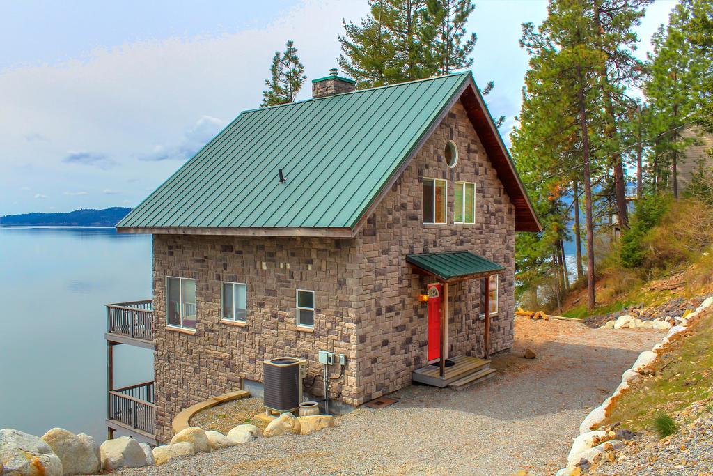 Beautiful Lake Coeur D'Alene Cabin On The Bay Hotell Mica Exteriör bild