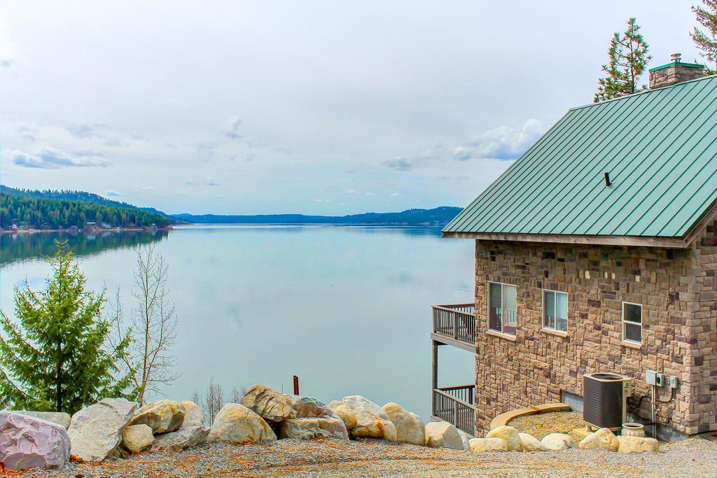 Beautiful Lake Coeur D'Alene Cabin On The Bay Hotell Mica Exteriör bild